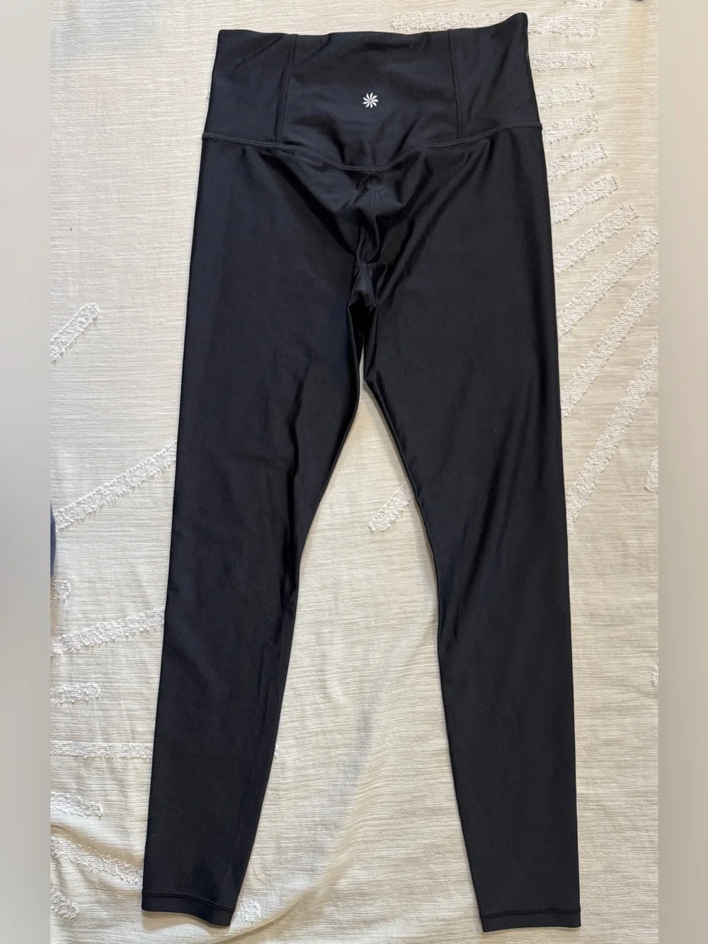 Athleta Elation Sheen Tight 7/8 Leggings Black Small Petite